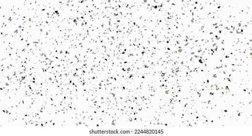 Baldosa de suelo de patrón Terrazzo. Efecto de textura de estilo ondulado. Ilustración vectorial libre de regalías de acciones