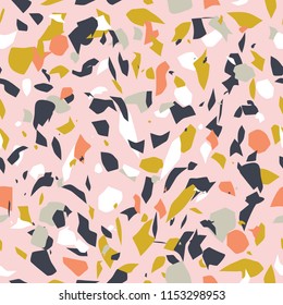 Terrazzo pattern.Perfect design for posters, cards, textile, web pages.