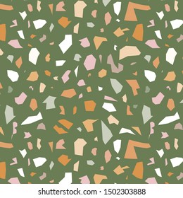 Terrazzo pattern.Perfect design for posters, cards, textile, web pages. Granite texture.