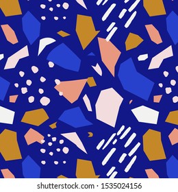 Terrazzo pattern.Perfect design for posters, cards, textile, web pages.