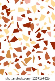 Terrazzo sealess vertical pattern. Flooring citchen vector design