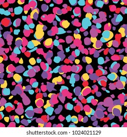 Terrazzo seamless patter. Stock vector hand drawn seamless pattern. Pattern ideal for wrapping paper, wallpaper and textiles. EPS 8