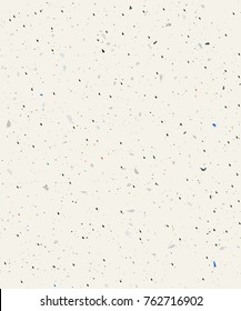 Terrazzo Seamless Pattern. Abstract Light Background. Tiny Shapes.