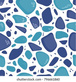 Terrazzo seamless pattern background