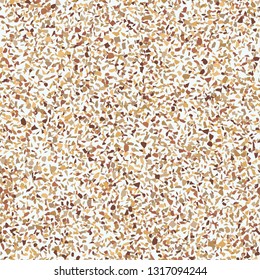 Terrazzo seamless pattern. Broken stone mosaic.