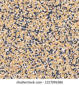 Terrazzo seamless pattern. Broken stone mosaic.