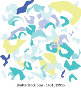 Terrazzo seamless pattern. Colorful background