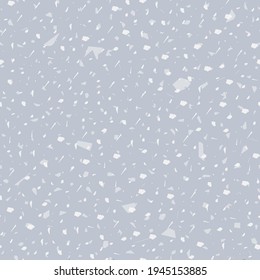 Terrazzo nahtloses Muster. Angenehme klassische Bodenstruktur. Klassischer Hintergrund aus Natursteinen, Granit, Quarz, Marmor und Beton. Wondrous nahtlose Terrazzo.