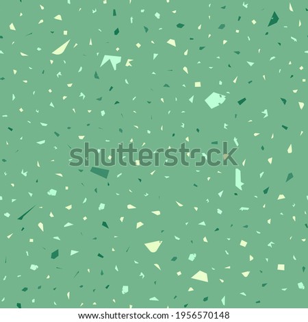 Terrazzo seamless pattern. Khaki classic flooring texture. Breathtaking background made of natural stones, granite, quartz, marble, and concrete. Marvelous seamless terrazzo.