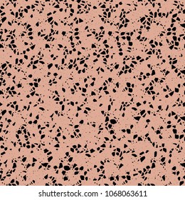 Terrazzo seamless pattern. Marble.