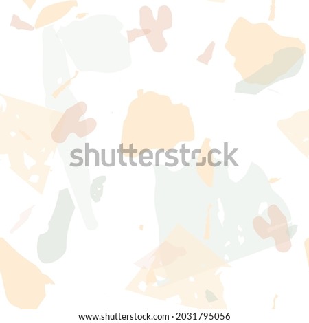 Terrazzo seamless pattern. Pastel  venetian  pavement imitation tile. Background made of natural stones, granite, quartz, marble, concrete.  Terrazzo  seamless pattern in cool colors. 