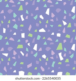 Patrón sin soldadura Terrazo, textura de hormigón de piedra
