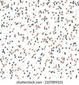 Terrazzo seamless pattern. Terrazzo Texture. Floor Granite Textured. Stone, Rock, Marble Background. Natural Pavement, Mosaic Template. Quartz, Pebble Tile. Design Interior Decor. Vector illustration.