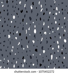 Terrazzo seamless pattern. Vector background with pebbles and stone. Pattern ideal for wrapping paper, wallpaper, terrazzo flooring