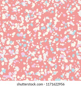 Terrazzo seamless pattern. Vector seamless pattern with pebbles and stone. Pattern ideal for wrapping paper, wallpaper, terrazzo flooring