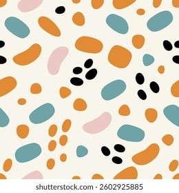 Terrazzo Stone Abstract Pattern design