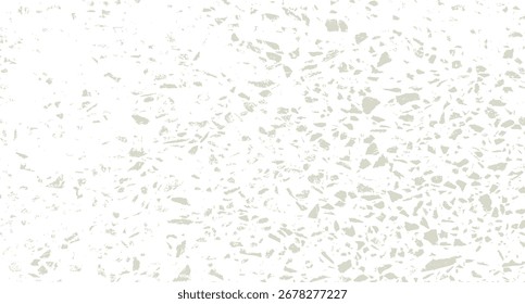 Textura terrazzo cinza de pedra, branco de granito e fundo abstrato cinza. Fundo de granito de mármore. 