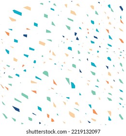 terrazzo tile pattern hand crafted pattern. Realistic vector texture of mosaic floor with natural stones, granite, marble, colorful glass, concrete. Granite and quartz rocks and sprinkles mix