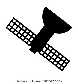 terrestrial satellite antenna icon vector illustration design