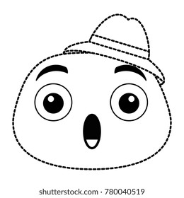 terrified emoji face icon