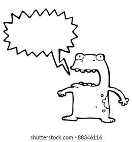 terrified toad cartoon