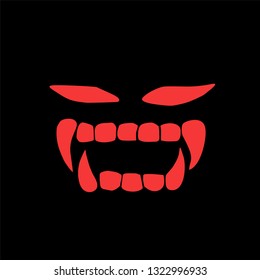 terrifying face illustration