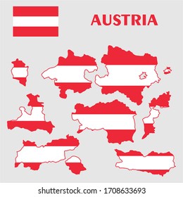 El territorio de Austria. Indicador