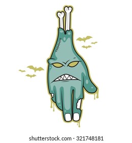 Terror zombie hands