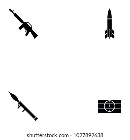 terrorism icon set