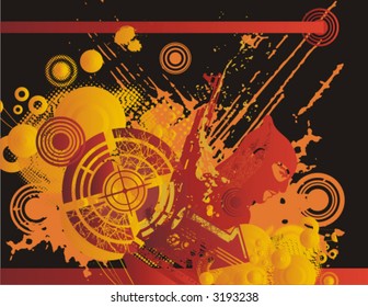 Terrorism related halftone background. Check my portfolio for more of this series as well as thousands of other great vector items.