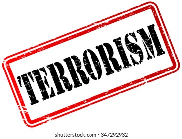 Terrorism Stamp Badge