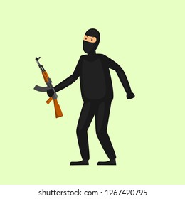 A terrorist fighter