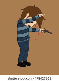Terrorist with Gun