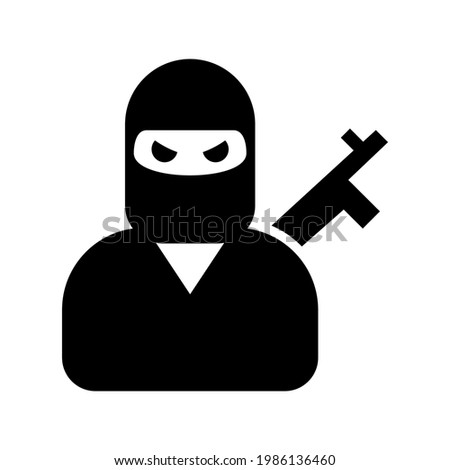 terrorist icon or logo isolated sign symbol vector illustration - high quality black style vector icons
 Stock photo © 