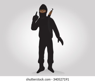 Cartoon Terrorist Images, Stock Photos & Vectors | Shutterstock