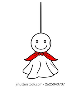 teruterubozu illustration hand drawn isolated vector