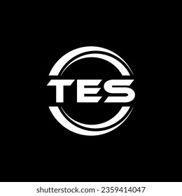 TES Logo Design, Inspiration for a Unique Identity. Modern Elegance and Creative Design. Watermark Your Success with the Striking this Logo.