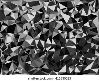 Tessellating random triangles pattern, background fitting space perfectly