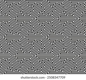 tessellation Art of Geometric Repeating patterns. Artistic shapes Seamless pattern background of Printable vector.