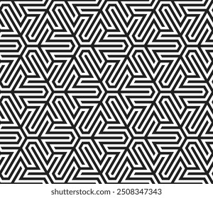 tessellation shapes Seamless pattern. Geometric Art Repeating patterns of Printable vector.