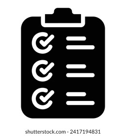 test Glyph Icon Background White