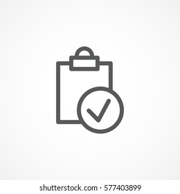 Test icon - Shutterstock ID 577403899