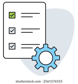 Test Icon, Ensuring Excellence Comprehensive Testing Strategies, Mastering the Process of Validation and Verification, Icon vector