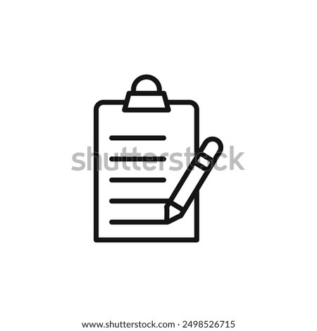 Test icon isolated on white background