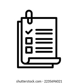 Test icon vector illustration logo template isolated on white background
