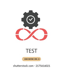 Test Icons  Symbol Vector Elements For Infographic Web