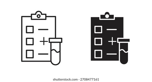Iconos de la prueba para el Diseño web del uso, logotipo. Ilustración del símbolo.