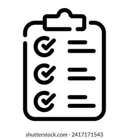 fondo del icono de la línea de prueba