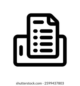 test line icon. Clean and minimalist vector icon for websites, mobile apps, presentations, and logos. Fully scalable and customizable for any project.