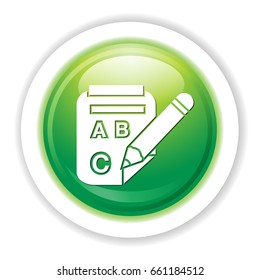 test paper icon